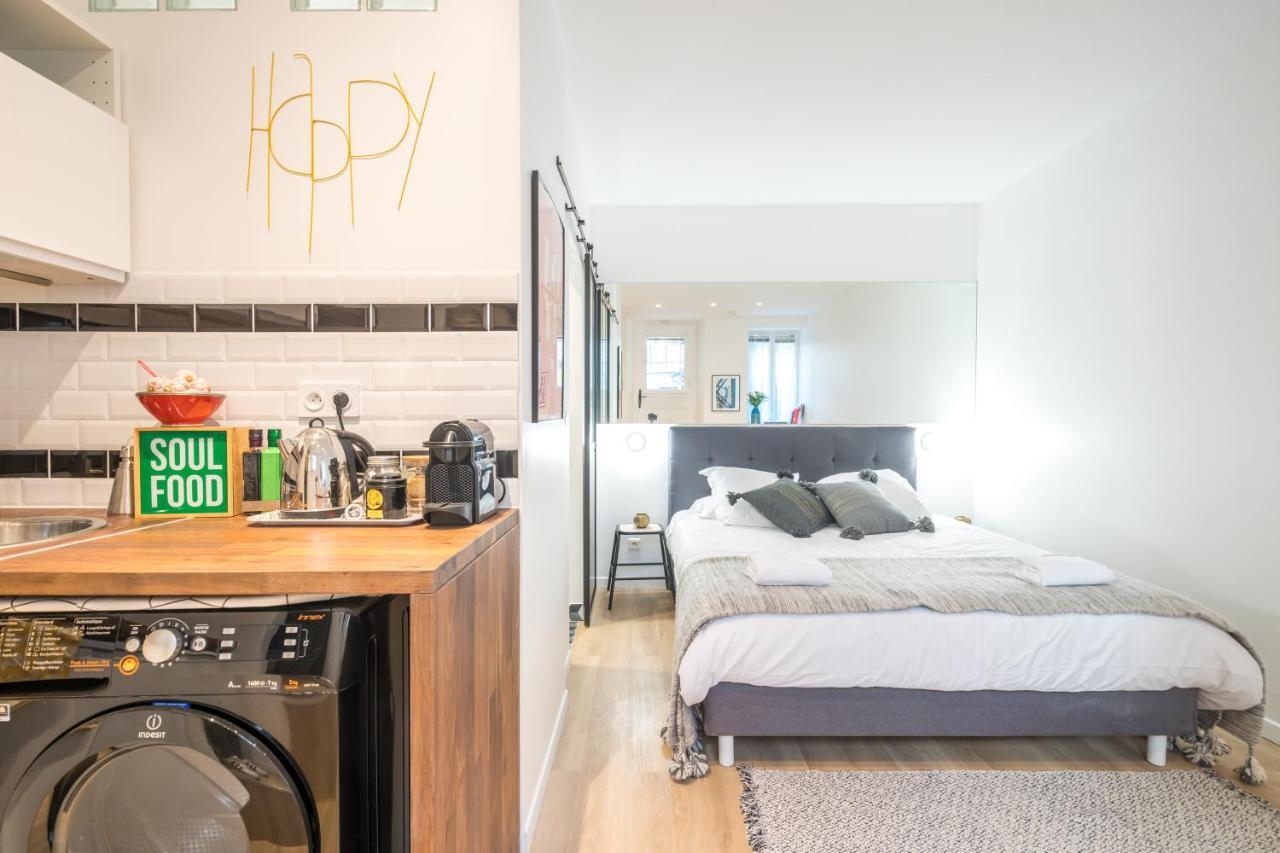 Apartament Happy Days - Eiffel Studio & Terrasse Paryż Zewnętrze zdjęcie